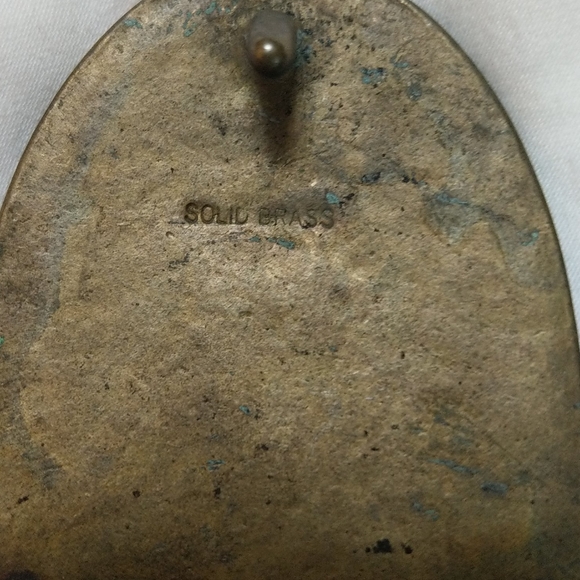 Vintage Brass Belt Buckle - Picture 3 of 4